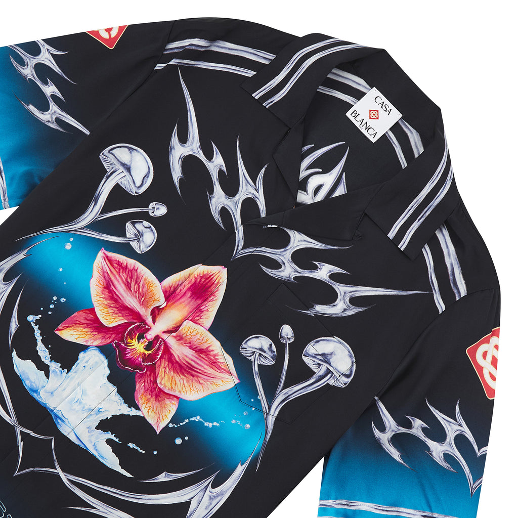 Blades Silk Shirt product image 3, provided for visual reference and product detail review