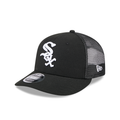 Chicago White Sox MLB New Era Men Black 9Fifty Low Profile Trucker Snapback product image 1, provided for visual reference