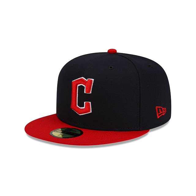 Cleveland Guardians MLB New Era Men Navy 59Fifty Authentic Collection On Field Fitted Hat product image 1, provided for