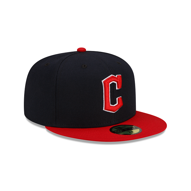 Cleveland Guardians MLB New Era Men Navy 59Fifty Authentic Collection On Field Fitted Hat product image 3, provided for