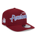 Colorado Avalanche NHL New Era Men Maroon 9FIfty Script A-Frame Snapback product image 1, provided for visual reference and