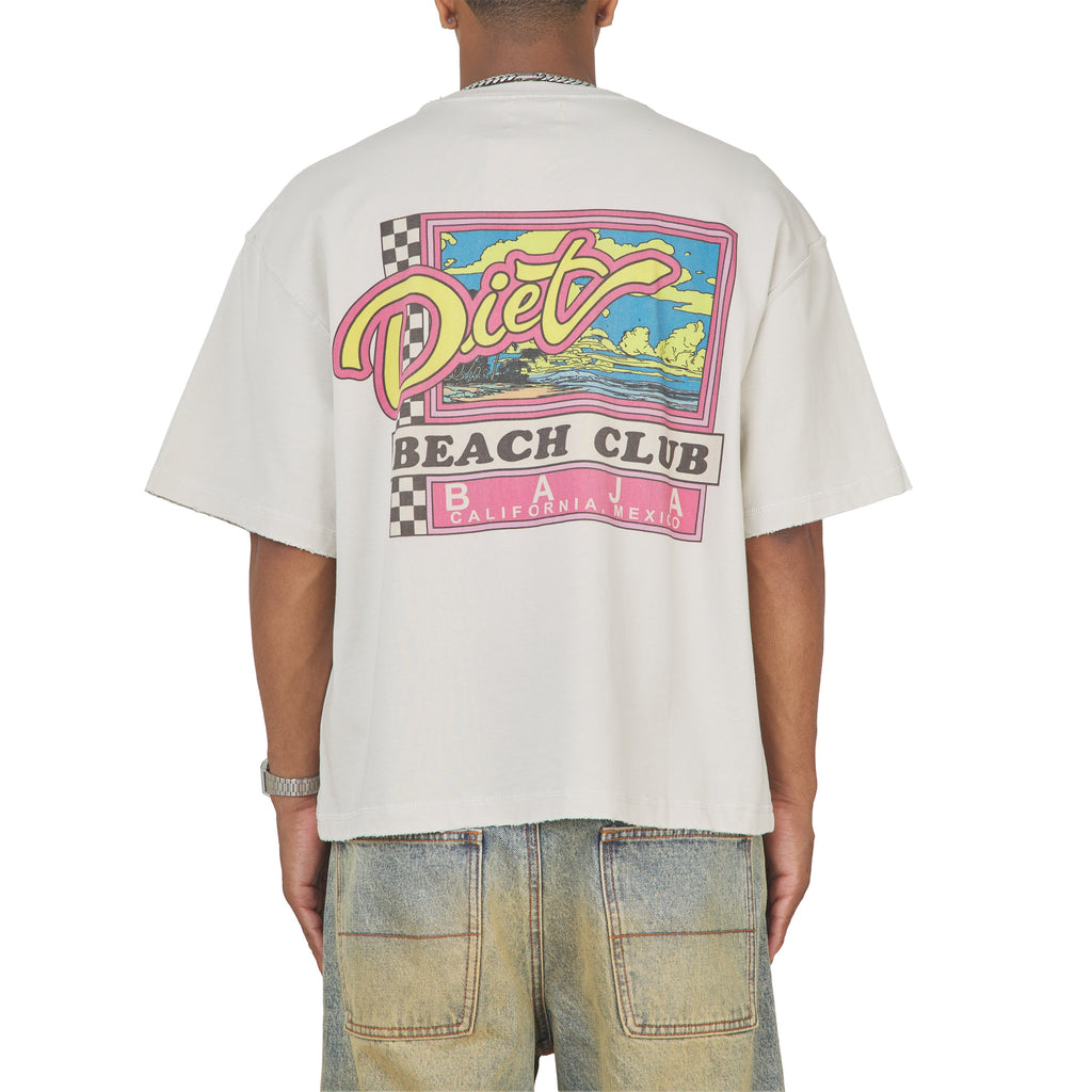 Baja T-Shirt | Antique White product image 4, provided for visual reference and product detail review
