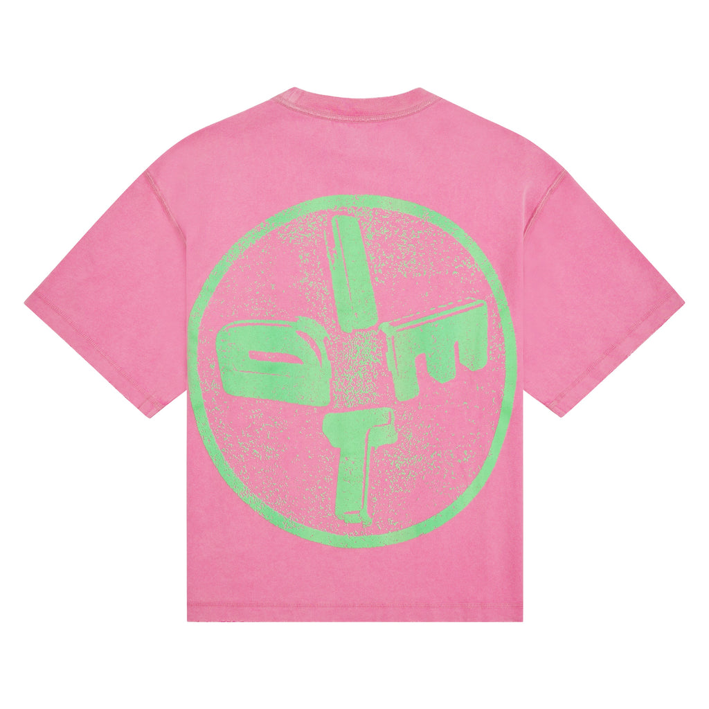 DSMLA T-Shirt | Pink/Green product image 5, provided for visual reference and product detail review