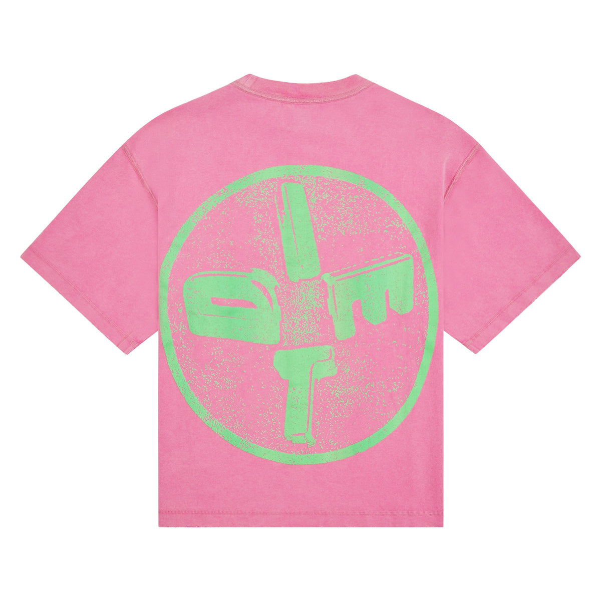 DSMLA T-Shirt | Pink/Green product image 5, provided for visual reference and product detail review