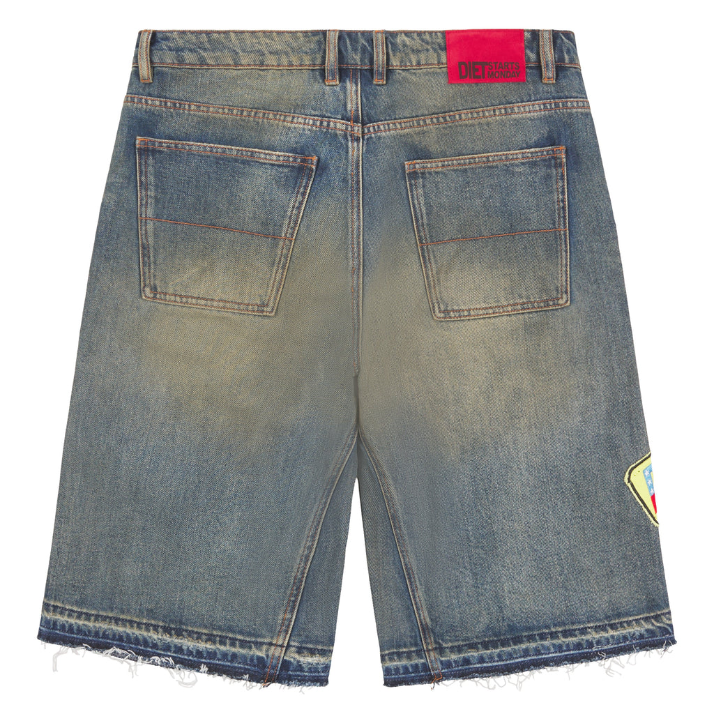 Venice Denim Short | Dark Indigo product image 5, provided for visual reference and product detail review
