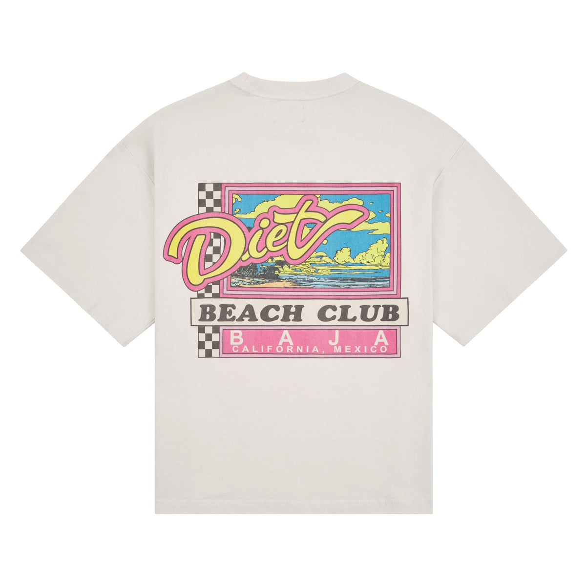 Baja T-Shirt | Antique White product image 5, provided for visual reference and product detail review