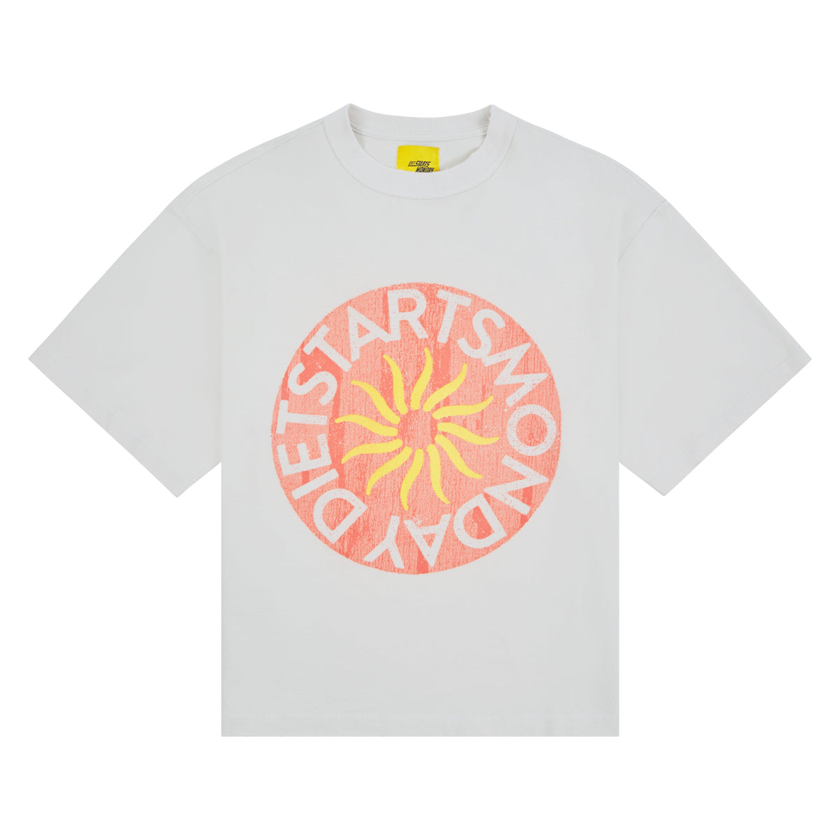 Sol T-Shirt | Antique White/Washed Red product image 1, provided for visual reference and product detail review