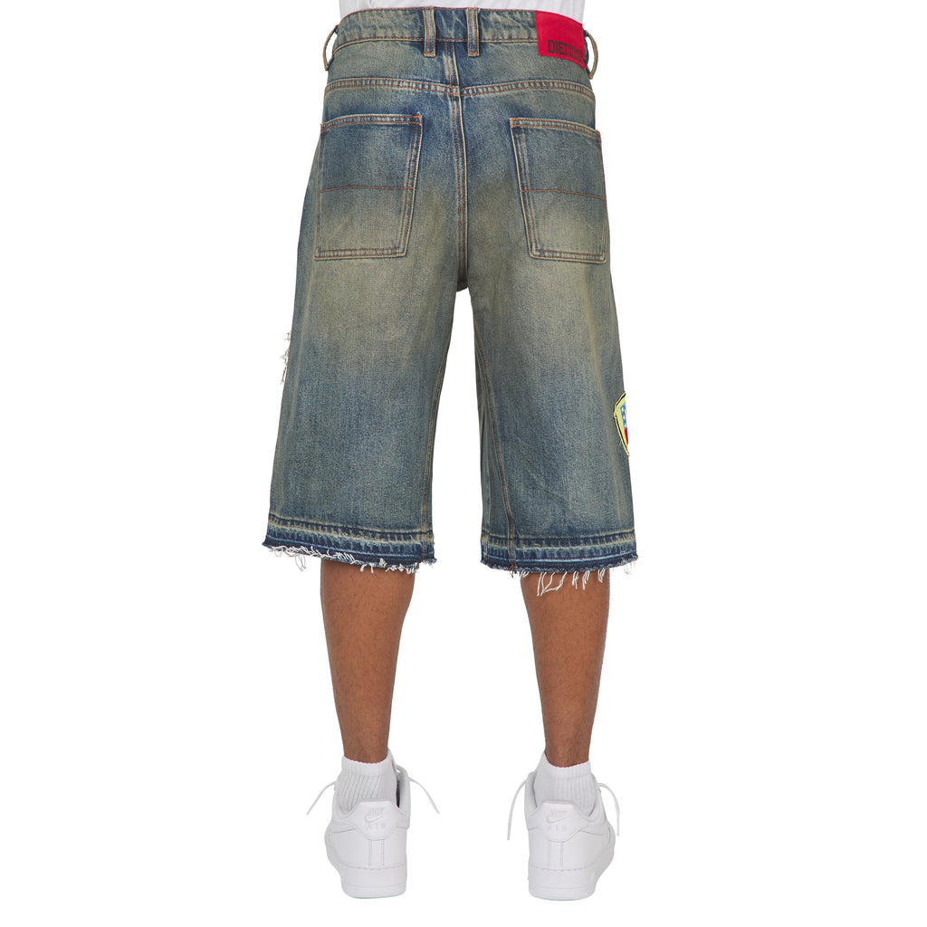 Venice Denim Short | Dark Indigo product image 4, provided for visual reference and product detail review