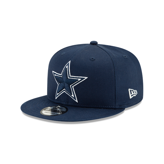 Dallas Cowboys NFL New Era Men Navy 9Fifty Basic Snapback product image 1, provided for visual reference and product detail