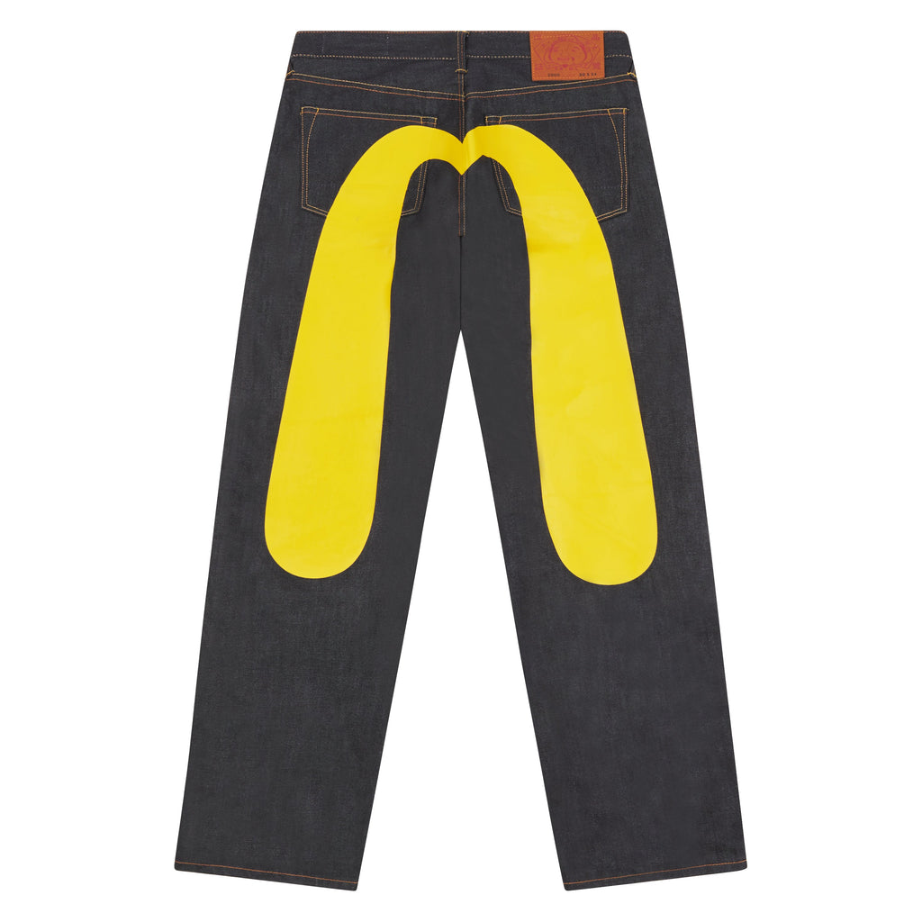 Daicock Print Denim | Yellow product image 1, provided for visual reference and product detail review