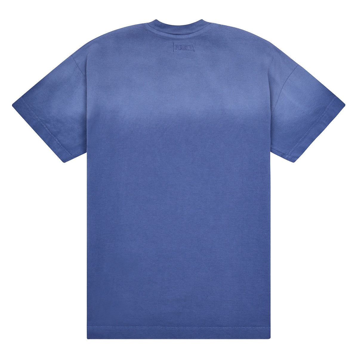 Washed Puffed Logo T-Shirt | Purple product image 4, provided for visual reference and product detail review