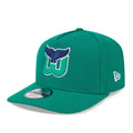 Hartford Whalers NHL New Era Men Green 9Fifty A-Frame Snapback product image 1, provided for visual reference and product