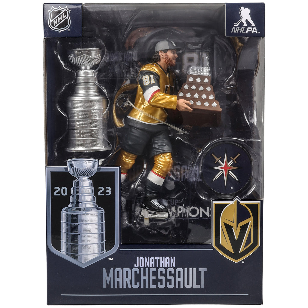 Jonathan Marchessault Las Vegas Golden Knights NHL McFarlane Toys Conn Smythe Trophy & Stanley Cup Legacy Series 7" Action
