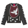 Doves Leather Moto Jacket | Black product image 1, provided for visual reference and product detail review