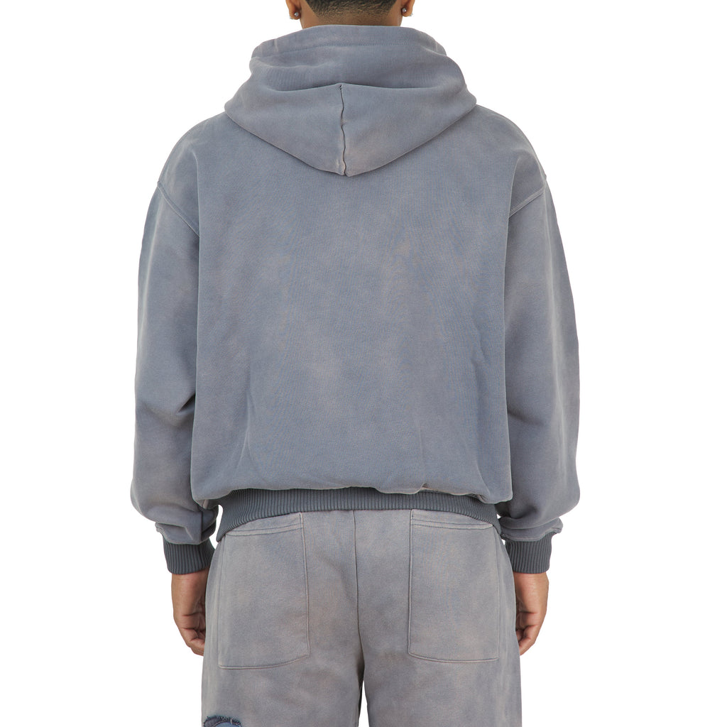 Face Hoodie | Slate product image 4, provided for visual reference and product detail review