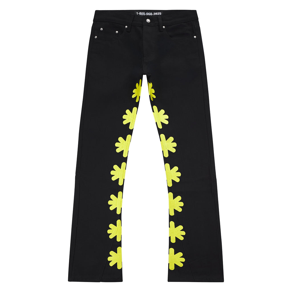 Denim Pant | Yellow product image 1, provided for visual reference and product detail review