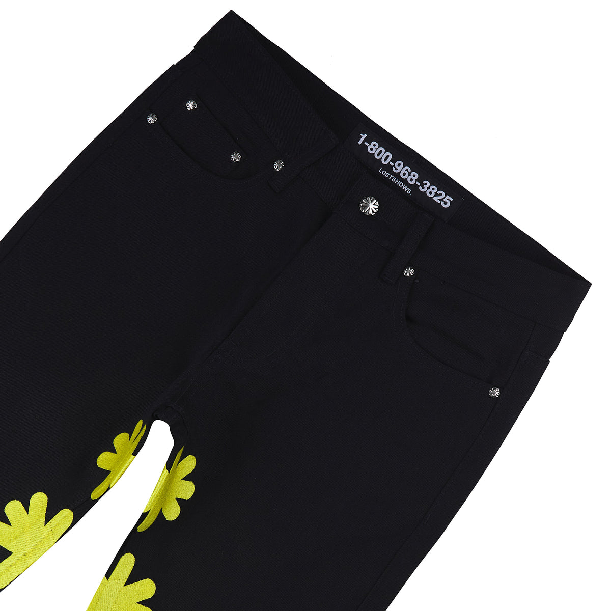 Denim Pant | Yellow product image 4, provided for visual reference and product detail review