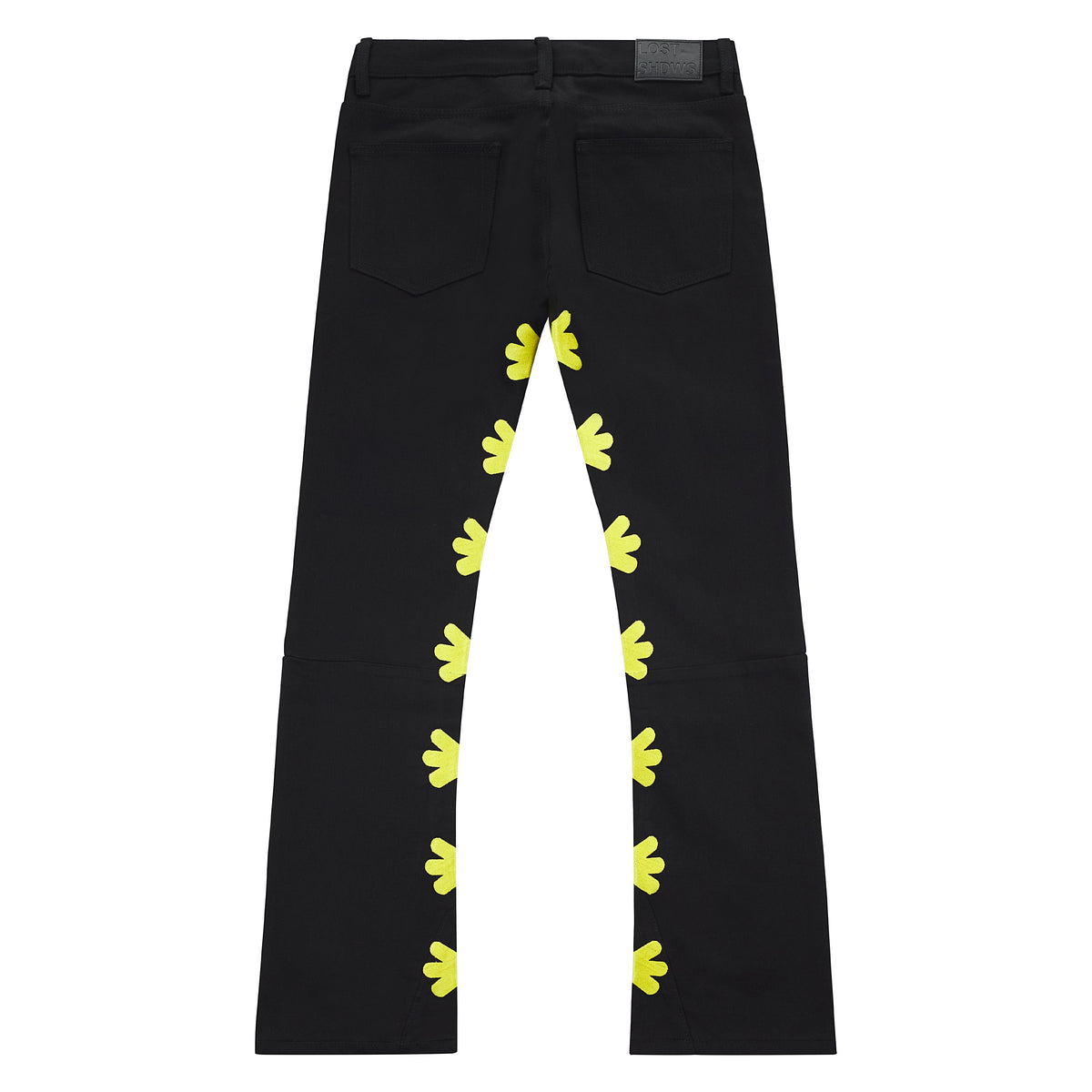 Denim Pant | Yellow product image 2, provided for visual reference and product detail review