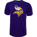 Minnesota Vikings NFL 47 Brand Men Purple Primary Logo Fan T-Shirt product image 1, provided for visual reference and