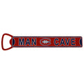 Montreal Canadiens NHL Man Cave 7 inch Super Steel Magnet Bottle Opener product image 1, provided for visual reference and