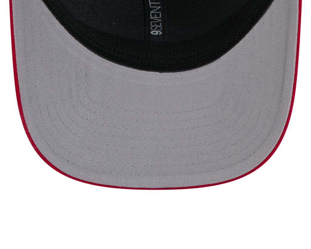 Montreal Canadiens NHL New Era Men Red 9Seventy Trucker Snapback Hat product image 7, provided for visual reference and
