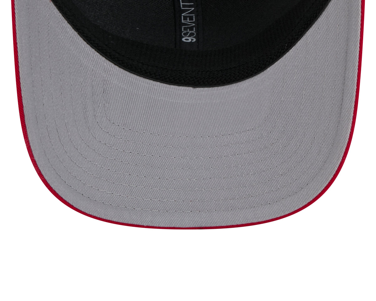 Montreal Canadiens NHL New Era Men Red 9Seventy Trucker Snapback Hat product image 7, provided for visual reference and