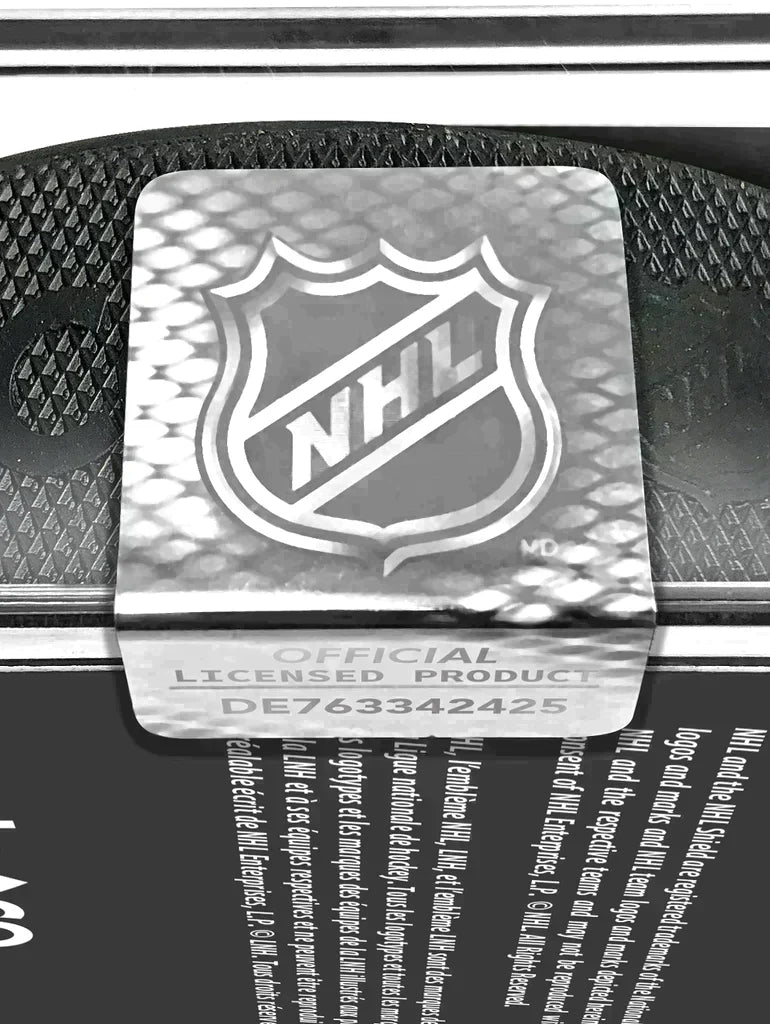 Toronto Maple Leafs NHL Inglasco 2025-26 Officially Licensed Game Hockey Puck product image 5, provided for visual reference