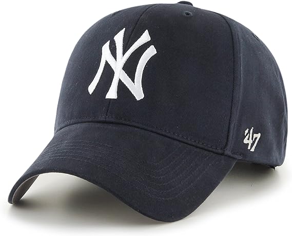 New York Yankees MLB 47 Brand Toddler Navy MVP Adjustable Hat product image 1, provided for visual reference and product