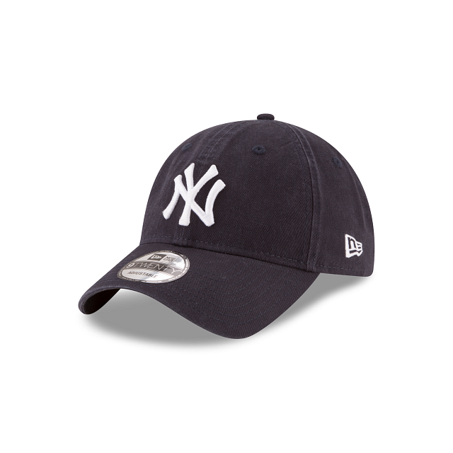 New York Yankees MLB New Era Men Navy 9Twenty Core Classic Home Adjustable Hat product image 1, provided for visual