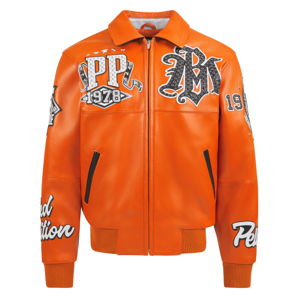 All Time Champions Jacket | Orange/Black/Silver/White product image 1, provided for visual reference and product detail