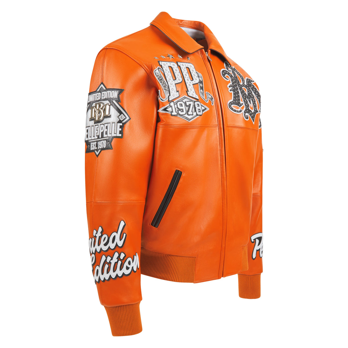 All Time Champions Jacket | Orange/Black/Silver/White product image 6, provided for visual reference and product detail