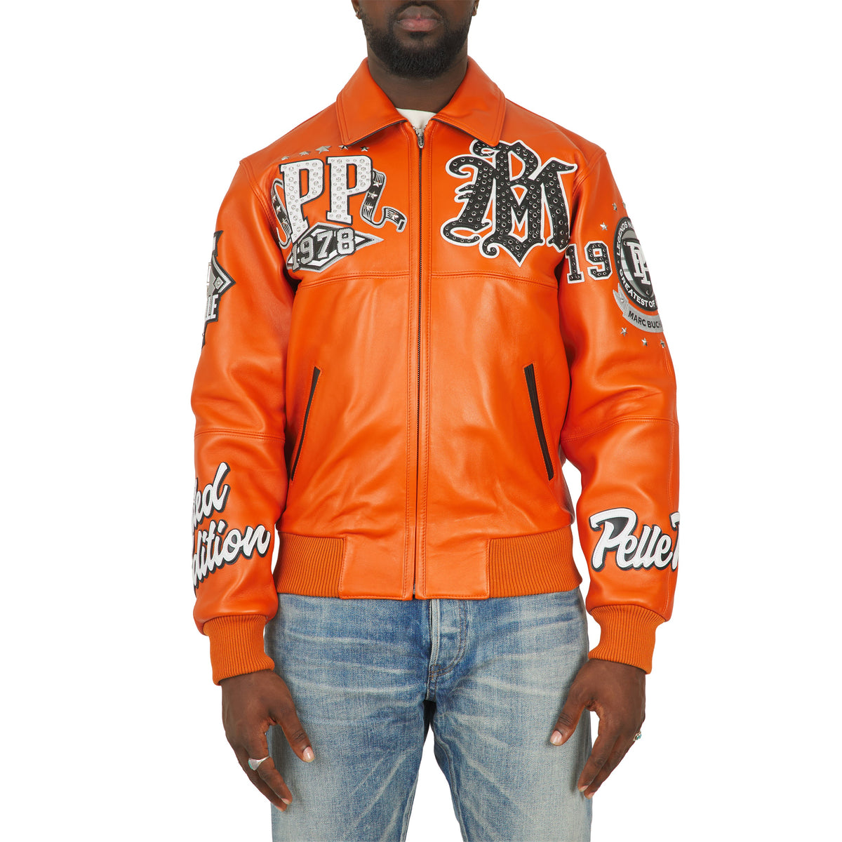 All Time Champions Jacket | Orange/Black/Silver/White product image 3, provided for visual reference and product detail