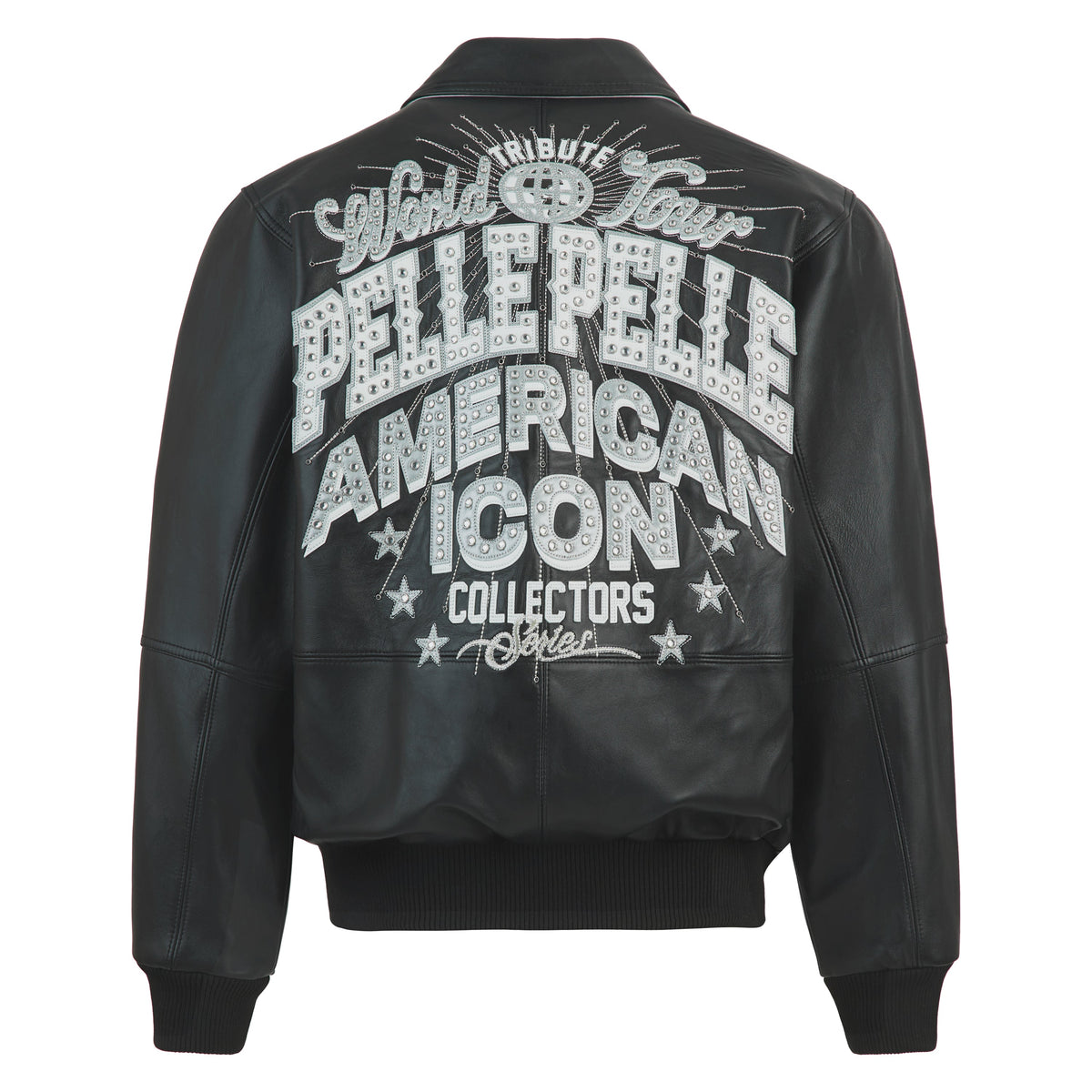 World Tour Icon Jacket | Black/Silver/White product image 5, provided for visual reference and product detail review