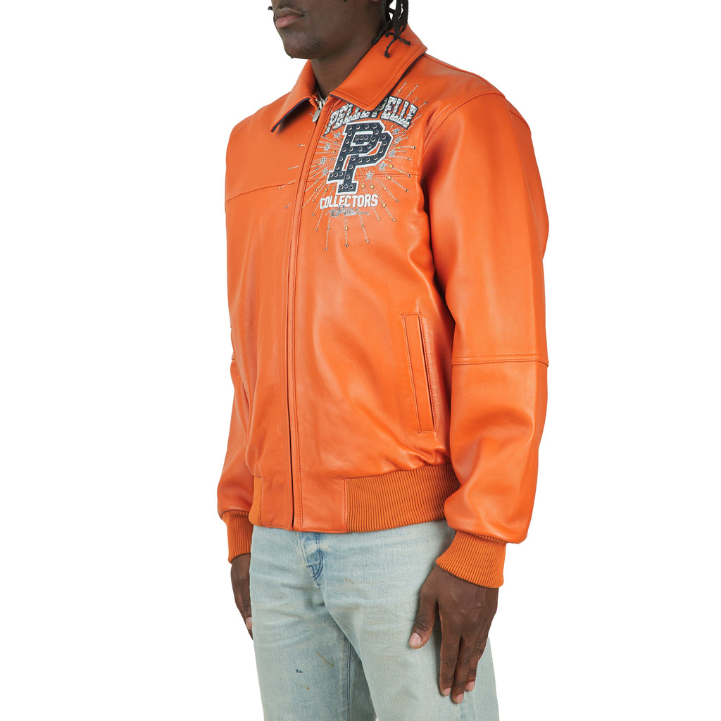 World Tour Icon Jacket | Orange/Navy/White/Silver product image 2, provided for visual reference and product detail review