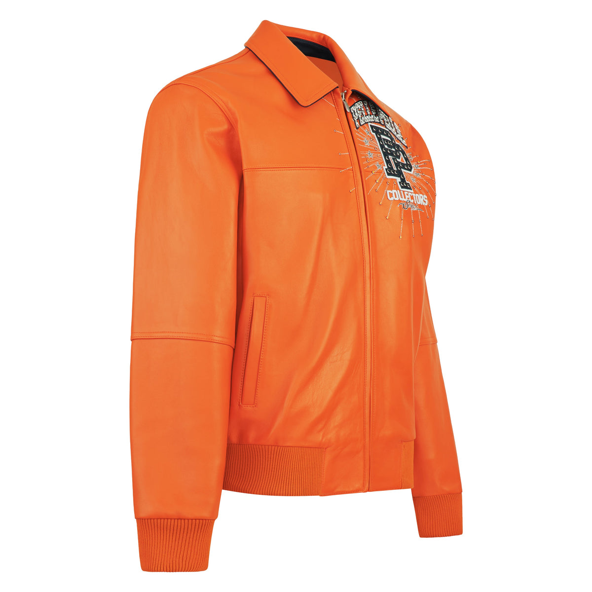 World Tour Icon Jacket | Orange/Navy/White/Silver product image 5, provided for visual reference and product detail review