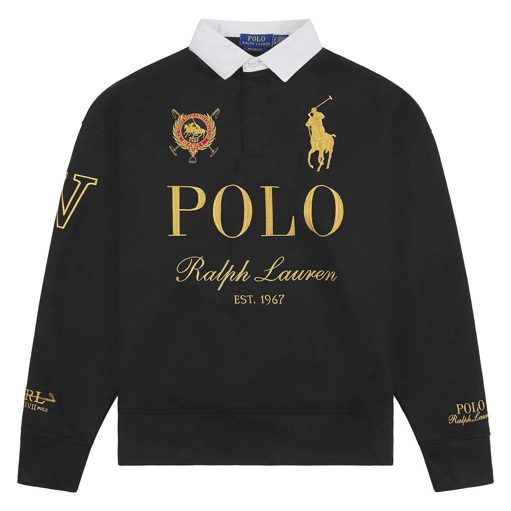 Big Pony Rugby | Black/Gold product image 1, provided for visual reference and product detail review