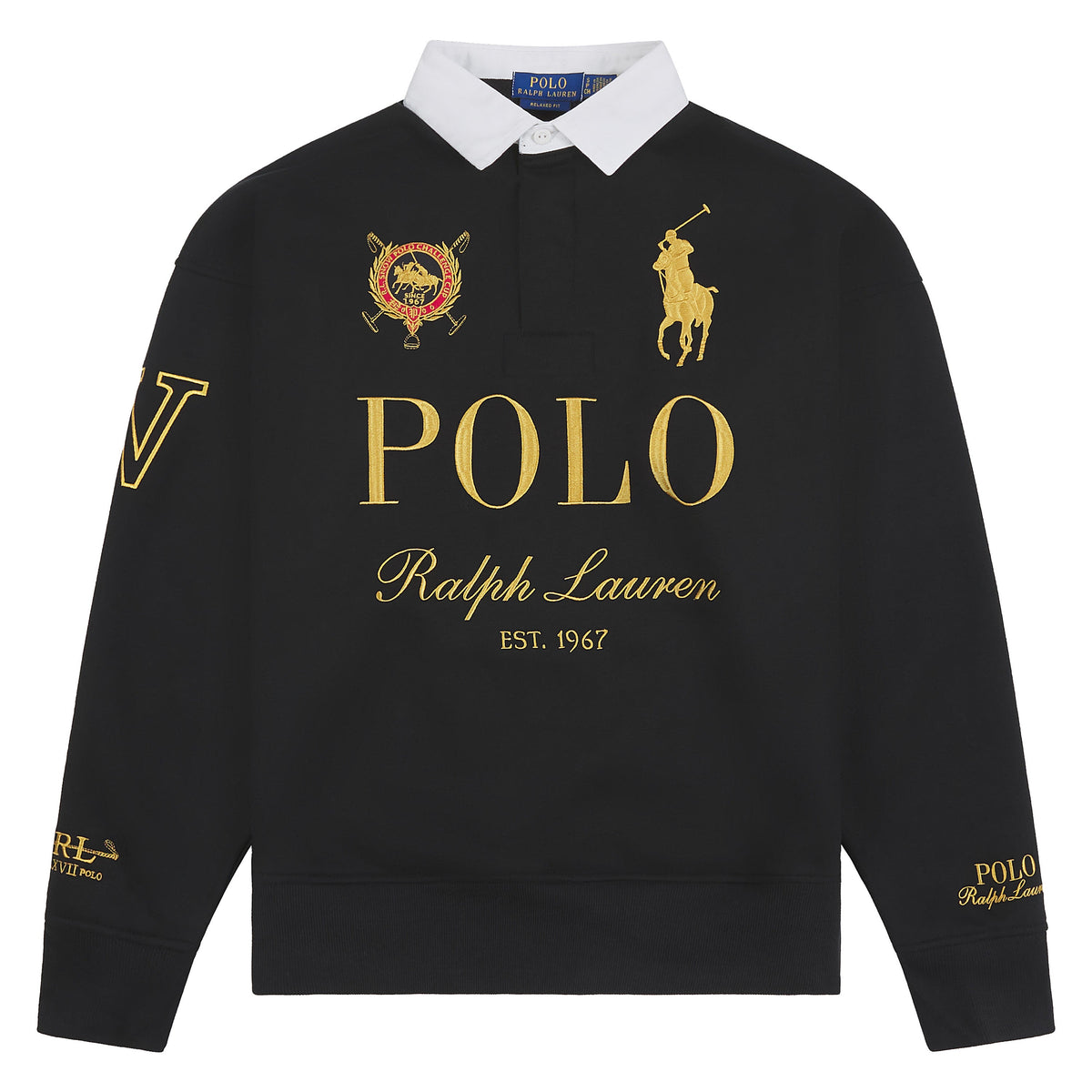 Big Pony Rugby | Black/Gold product image 1, provided for visual reference and product detail review