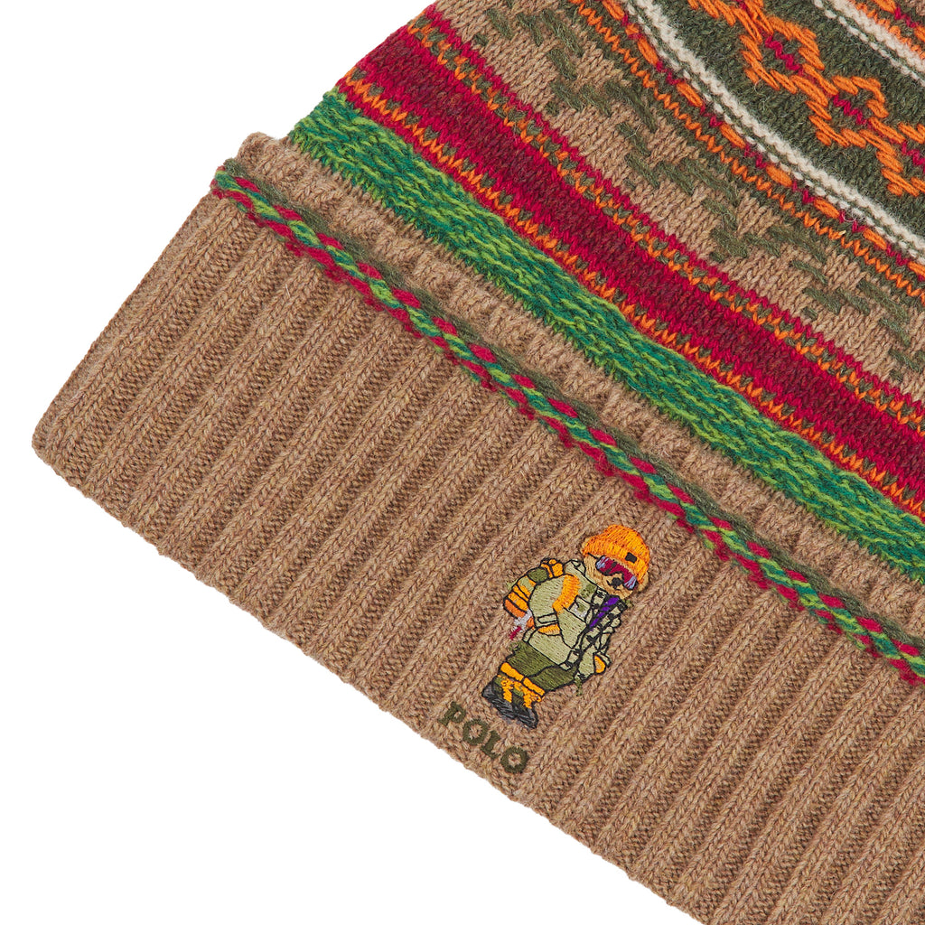Fairsile Red Rocks Bear Beanie product image 2, provided for visual reference and product detail review