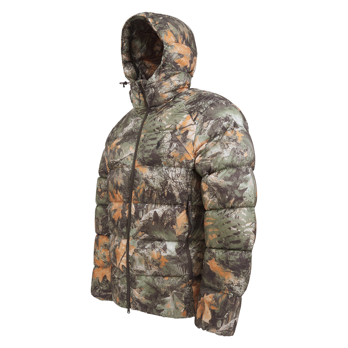Forest Print Down Jacket product image 6, provided for visual reference and product detail review