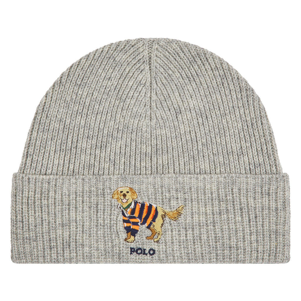 Golden Retriever Beanie | Andover Heather product image 1, provided for visual reference and product detail review