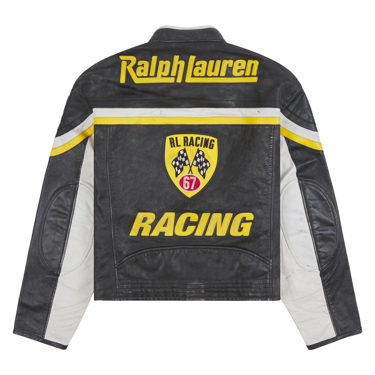 Leather Racing Jacket product image 2, provided for visual reference and product detail review