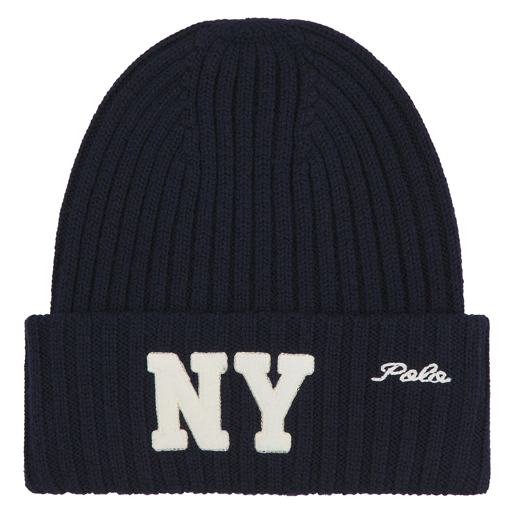 NY Rib Beanie | Newport Navy product image 1, provided for visual reference and product detail review