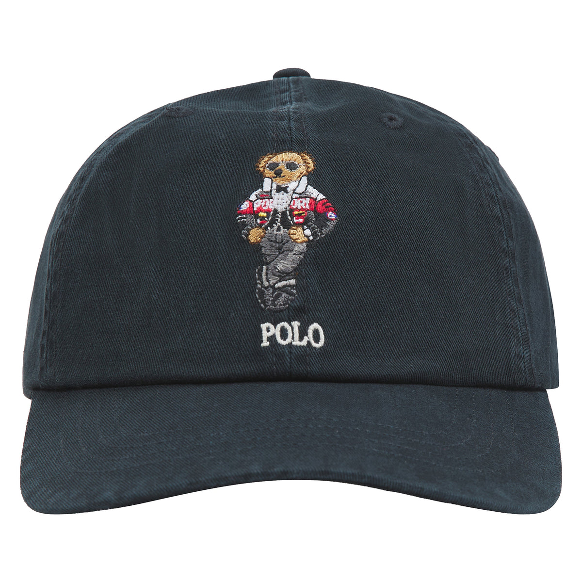 Racing Jacket Bear Hat | Black product image 1, provided for visual reference and product detail review