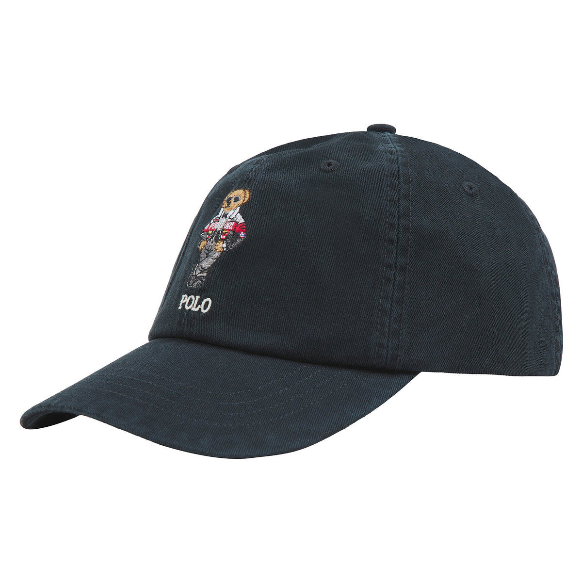 Racing Jacket Bear Hat | Black product image 2, provided for visual reference and product detail review