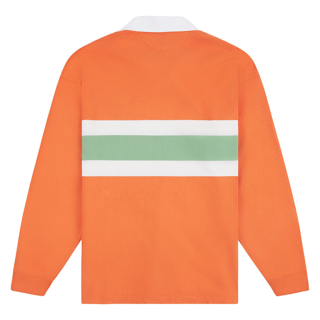 Striped Rugby Shirt | Solar Sky Multi product image 5, provided for visual reference and product detail review
