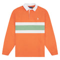 Striped Rugby Shirt | Solar Sky Multi product image 1, provided for visual reference and product detail review