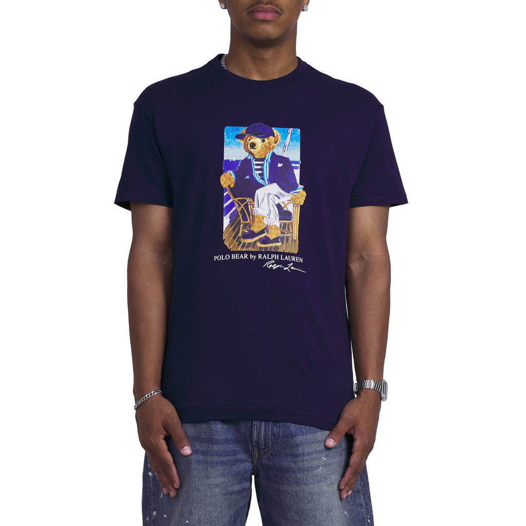 Water Bear T-Shirt | Navy product image 3, provided for visual reference and product detail review