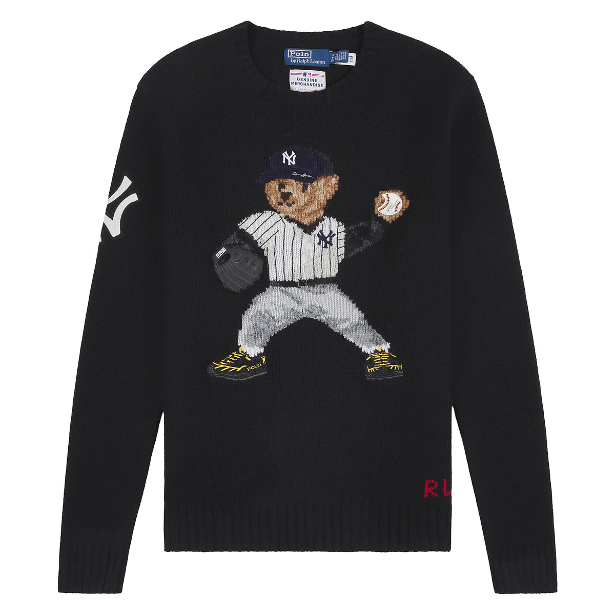 Yankees™ Bear Sweater product image 1, provided for visual reference and product detail review
