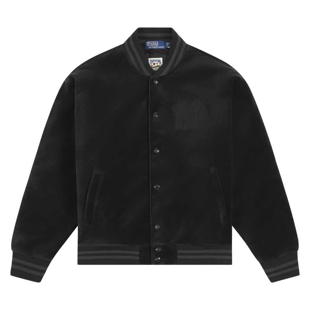 Yankees™ Velour Knit Jacket product image 1, provided for visual reference and product detail review
