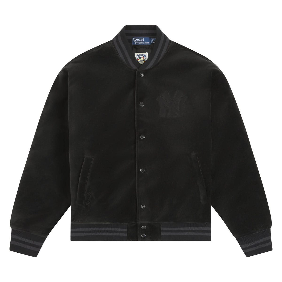 Yankees™ Velour Knit Jacket product image 1, provided for visual reference and product detail review